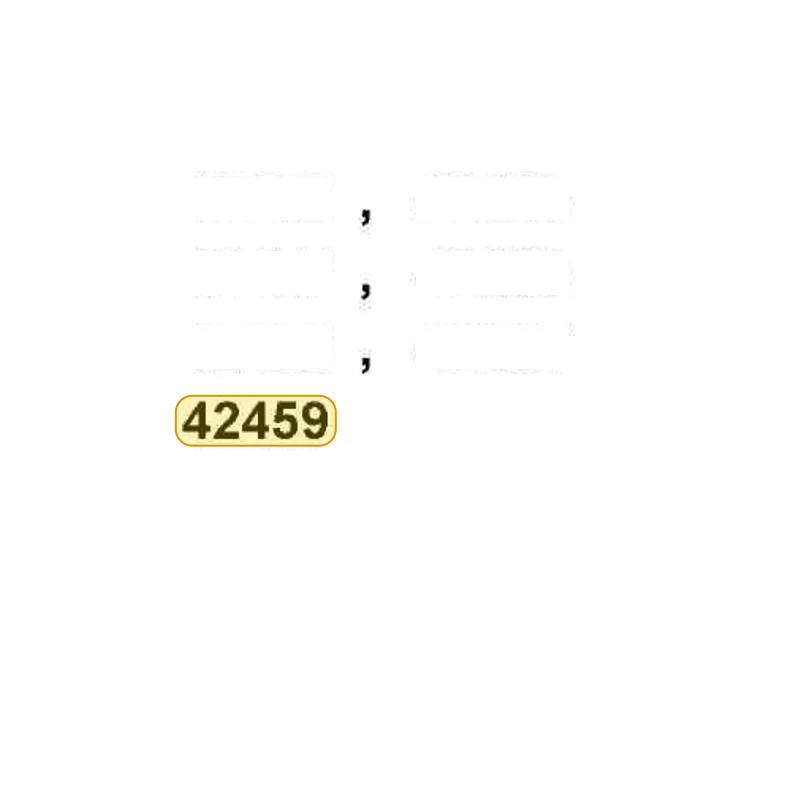 42459-LDB5-E00 SHIM SIDE-BRG1.1MM(0~+0.05) — diagram cutout