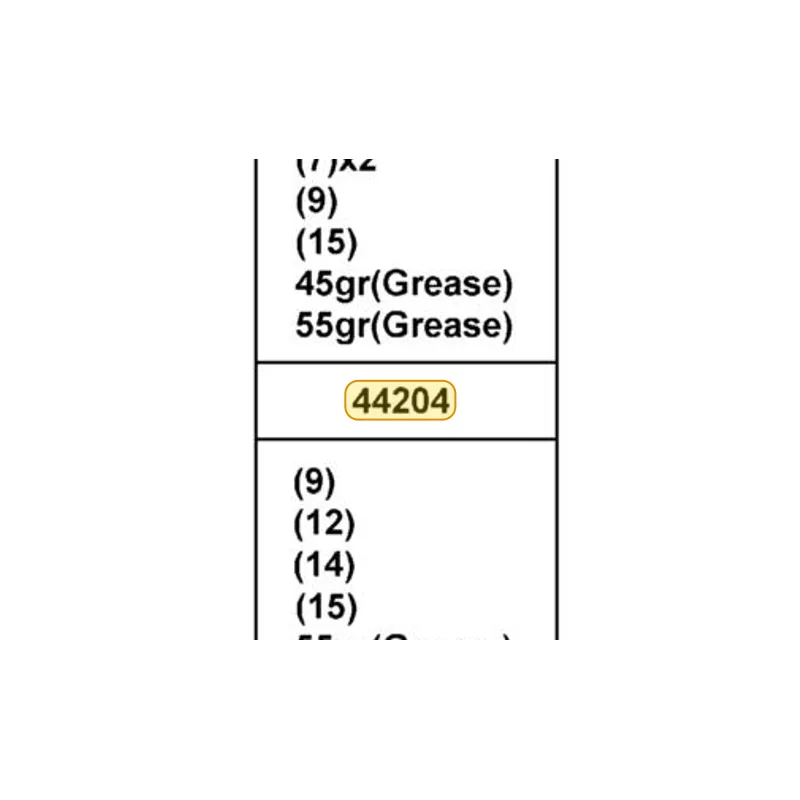 44204-LDB5-305 DIFF SIDE JOINT SERVICE KIT — diagram cutout