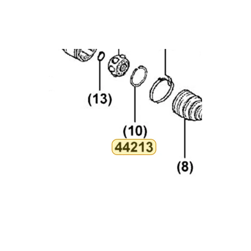 44213-LDB5-E00 CIRCLIP(MOUTH) — diagram cutout