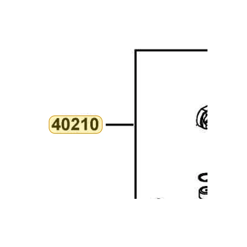 40210-LDB5-E00 REAR UNIVERSAL JOINT ASSY — diagram cutout