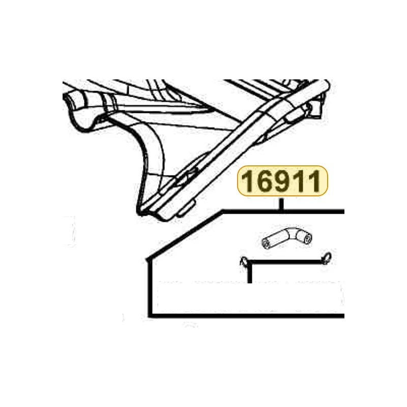 16911-LDB5-MY0 TUBE ASSY FUEL — diagram cutout