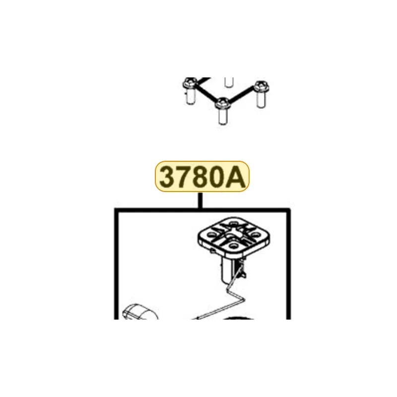 3780A-LDB5-900 FUEL UNIT ASSY — diagram cutout