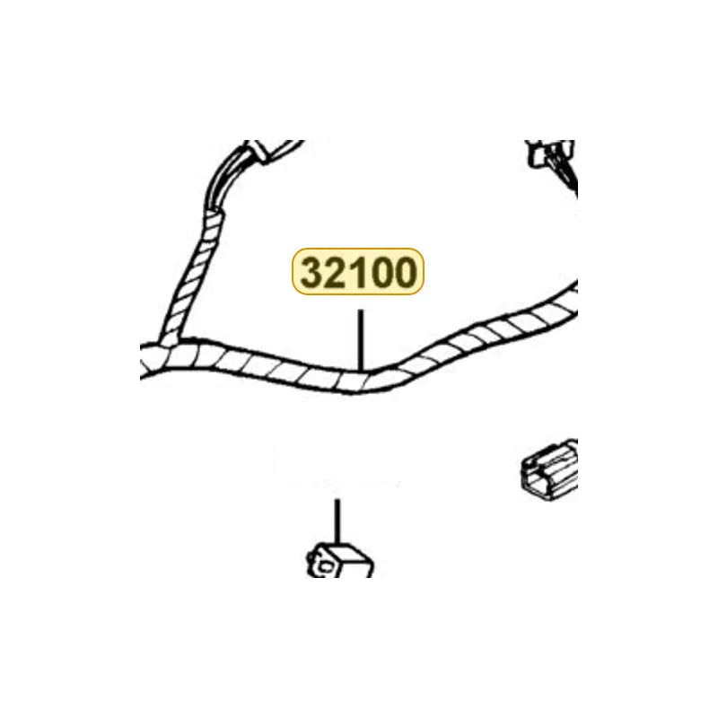 32100-LDB5-M00 HARNESS WIRE — diagram cutout