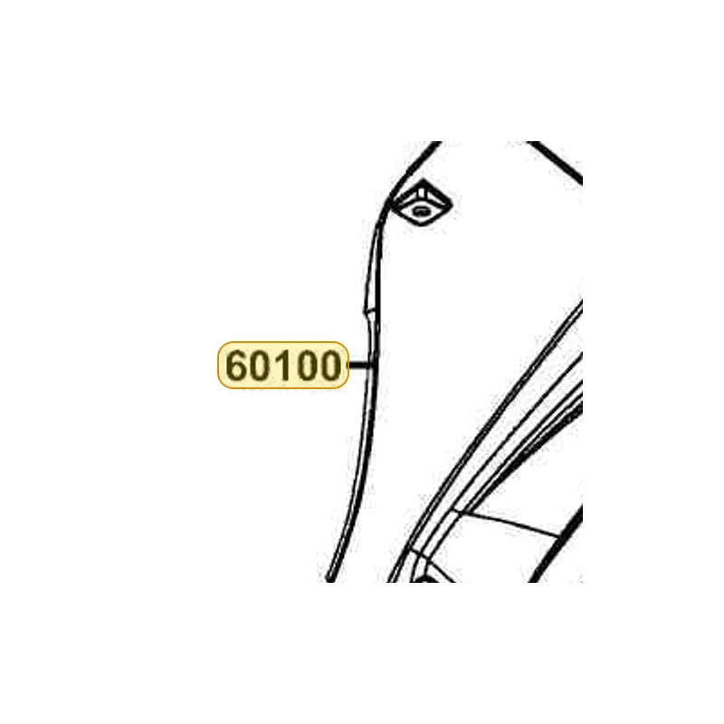 60100-LDB5-E00-Q9P FENDER FR — diagram cutout