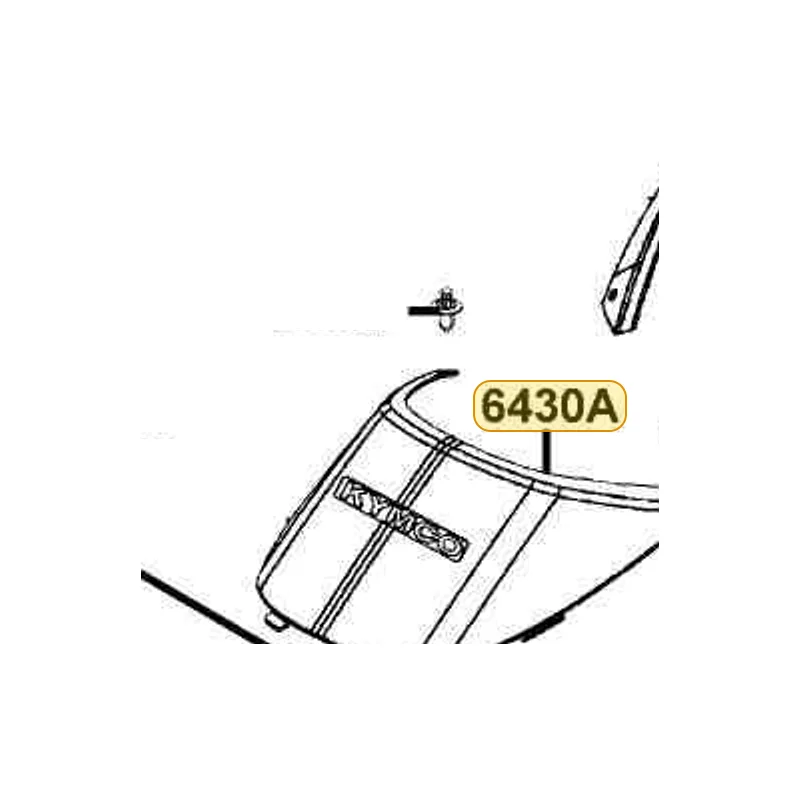 6430A-LDB5-E00-Q9P COVER ASSY FRONT — diagram cutout