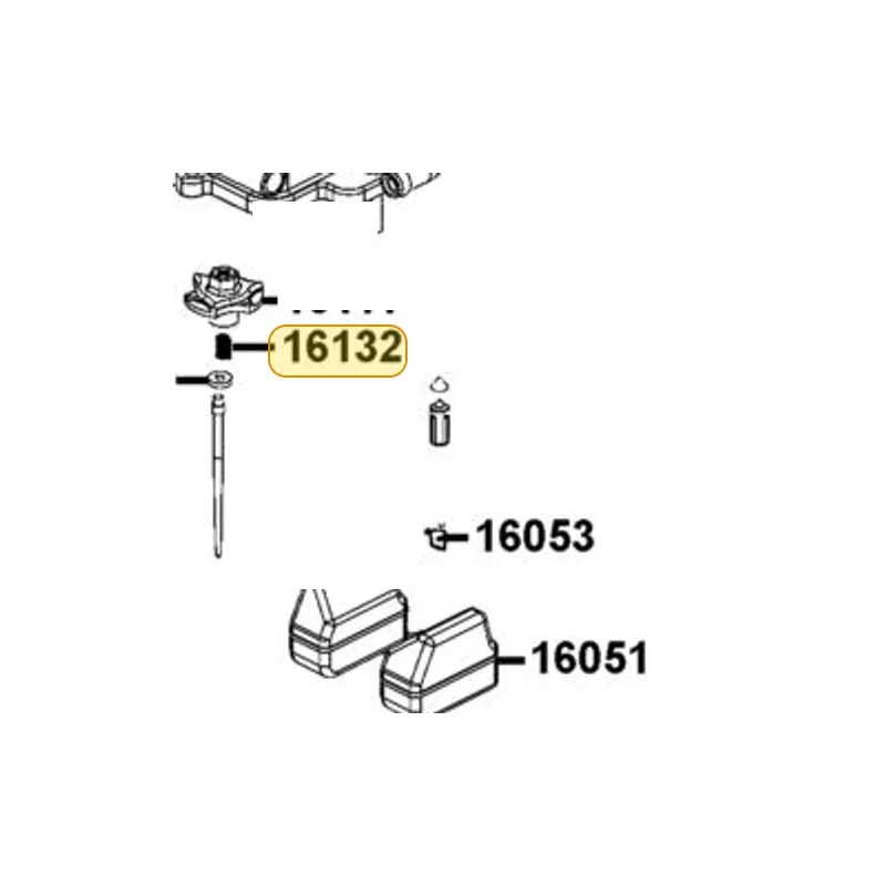 16079-LDB5-E00 NEEDLE ASSY JET — diagram cutout