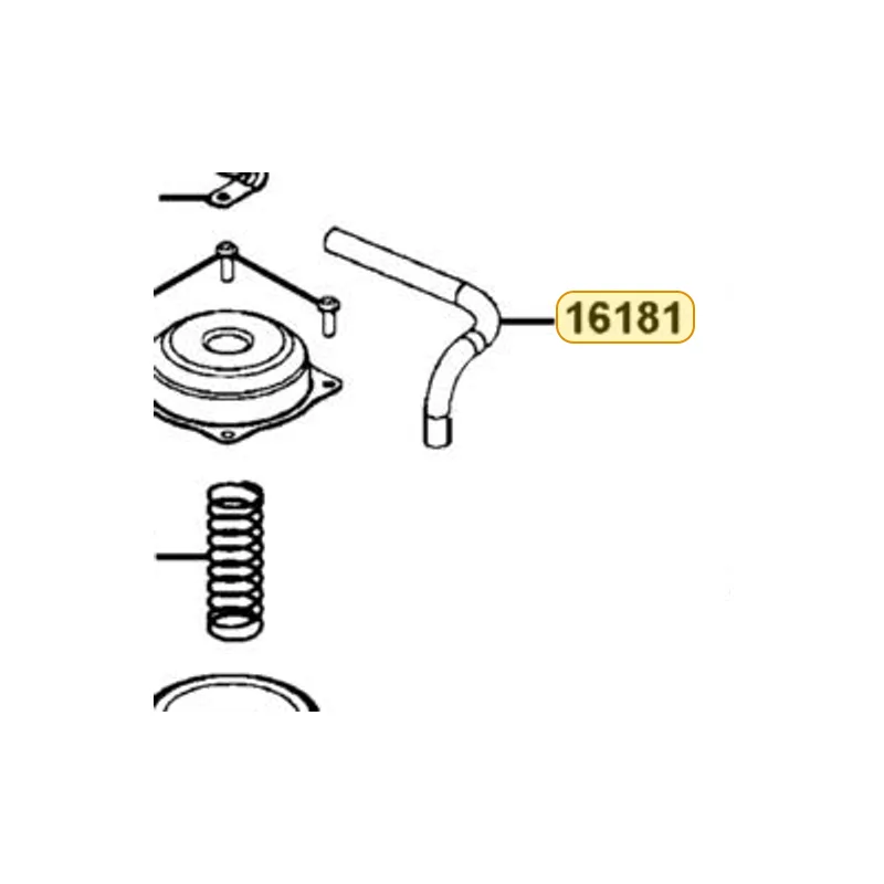 16181-LDB5-E00 TUBE AIR VENT — diagram cutout