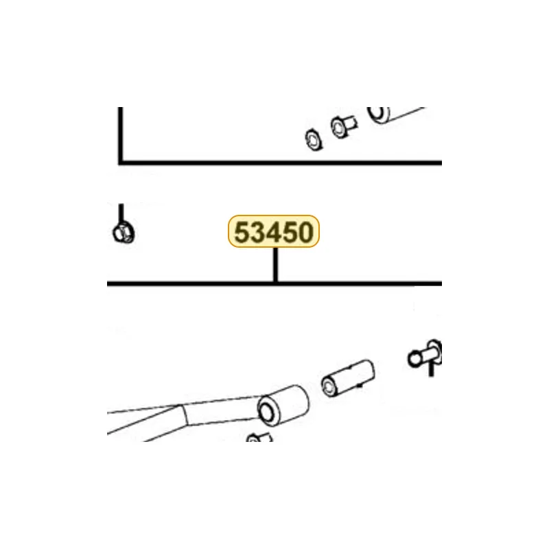 53450-LFE9-E00-MBS A-ARM ASSY FR LOWER RH — diagram cutout