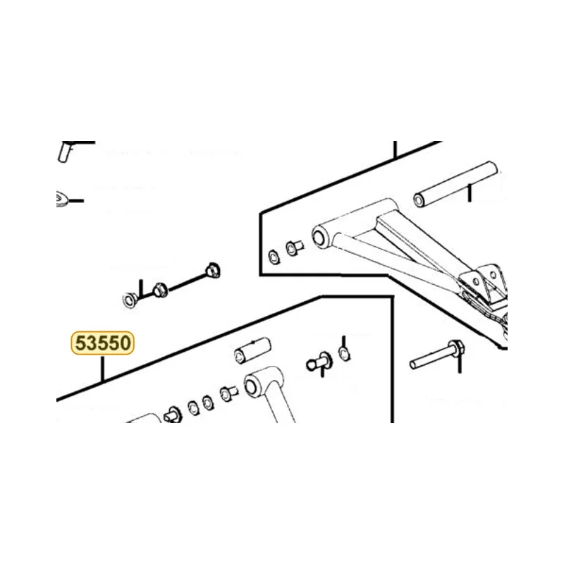 53550-LFE9-E00-MBS A-ARM ASSY FR LOWER LH — diagram cutout