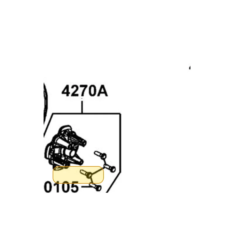 90105-PWB1-900 STUD WHEEL MOUNTING — diagram cutout