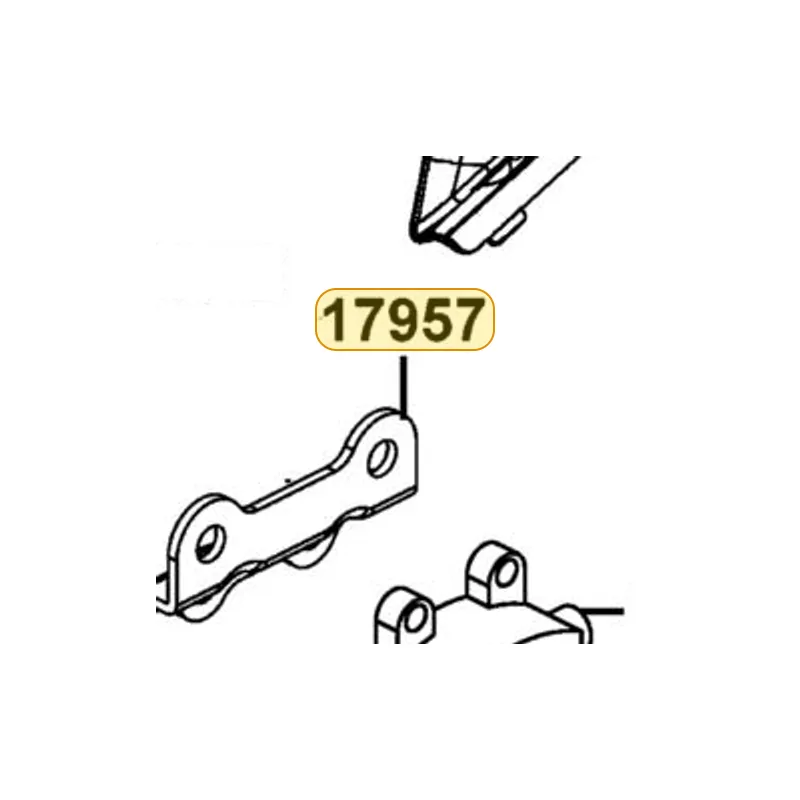 17957-LDB5-600 STAY FUEL COCK — diagram cutout