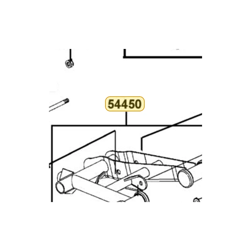 54450-LFE9-E00-MBS CONTROL ARM ASSY LOWER RH — diagram cutout