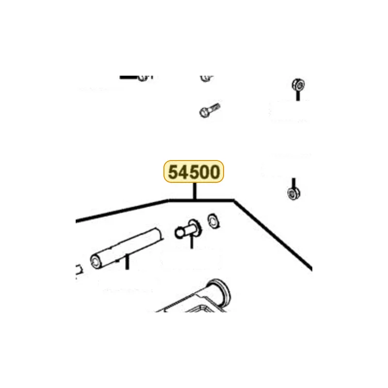 54500-LFE9-E00-MBS CONTROL ARM ASSY UPPER LH — diagram cutout
