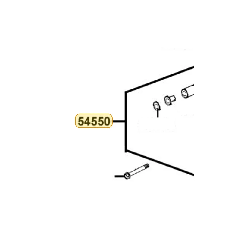 54550-LFE9-E00-MBS CONTROL ARM ASSY LOWER LH — diagram cutout