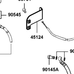 45124-LFE9-E00 STAY PGV — diagram cutout