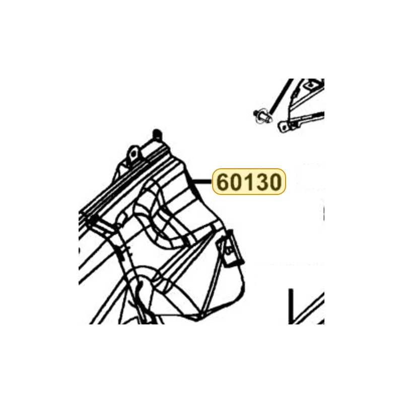 60130-LFE9-E00-N1R PROTECTOR R (Black) — diagram cutout