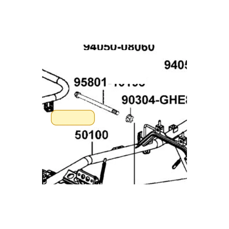50100-LFE9-E00 BODY COMP FRAME — diagram cutout