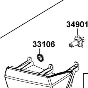 33106-ALC1-E00 TURNTABLE ADJUST — diagram cutout