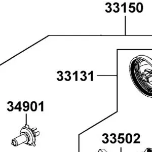 33131-ALC1-305 SOCKET L UNIT — diagram cutout