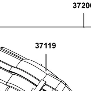 37119-ALC1-E00 LENS — diagram cutout