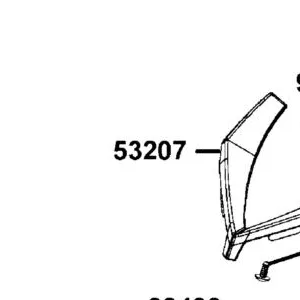 53207-ALC1-E00-F1P LID HANDLE COVER — diagram cutout