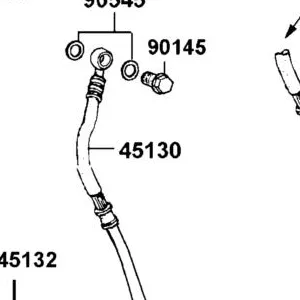 45130-ALC1-900 HOSE ASSY FR BRAKE-RH — diagram cutout