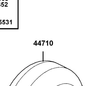 44710-AAA6-900 TIRE ASSY FR 26X9.00-14 6P TL — diagram cutout