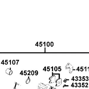 45100-ALC1-E00-M3A CALIPER ASSY FR BRK-RH — diagram cutout