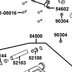 54500-ALC1-E01-MAS CONTROL ARM ASSY UPPER L — diagram cutout