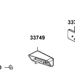 33749-ALC1-E00 PACKING R REPLECTOR RR — diagram cutout