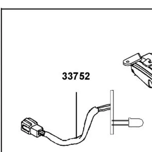 33752-AAA5-900 COVER L UNIT — diagram cutout