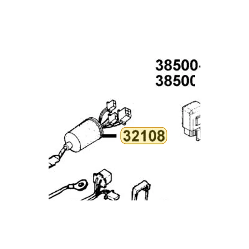 32108-LCA5-900 COVER HARNESS — diagram cutout