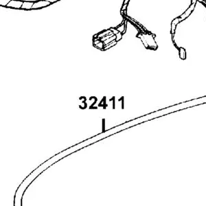 32411-ALC1-E00 CABLE BAT — diagram cutout