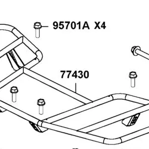 77430-AAA5-MG0 CARRIER FR RACK — diagram cutout