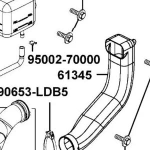 61345-ALC1-E00 CHAMBER L COVER DUCT B — diagram cutout
