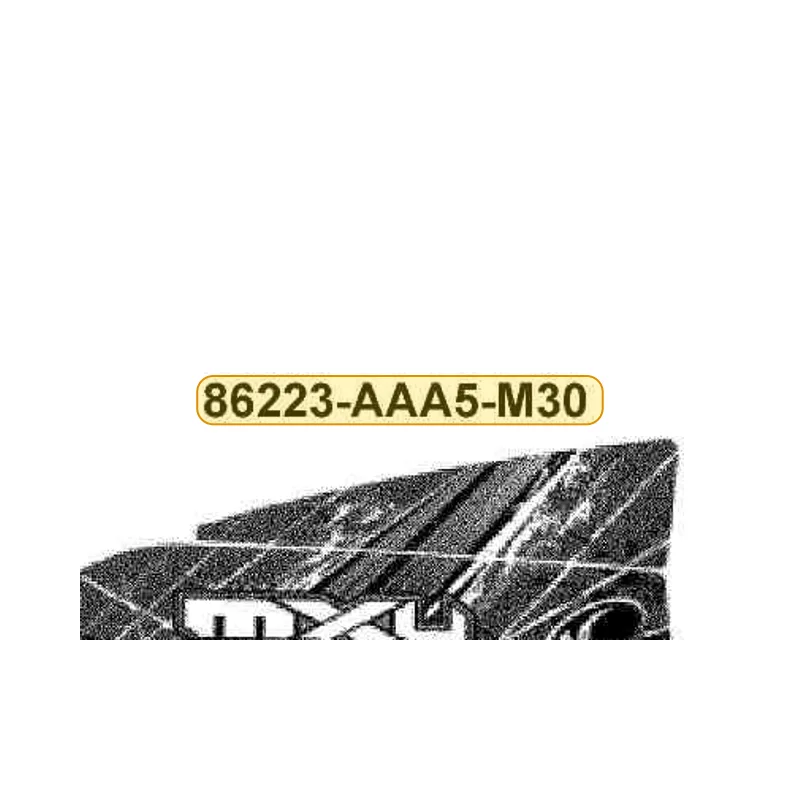 86223-AAA5-M30-T09 STRIPE R FUEL TANK — diagram cutout
