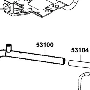 53100-ALC1-900 HANDLE PIPE STEERING — diagram cutout