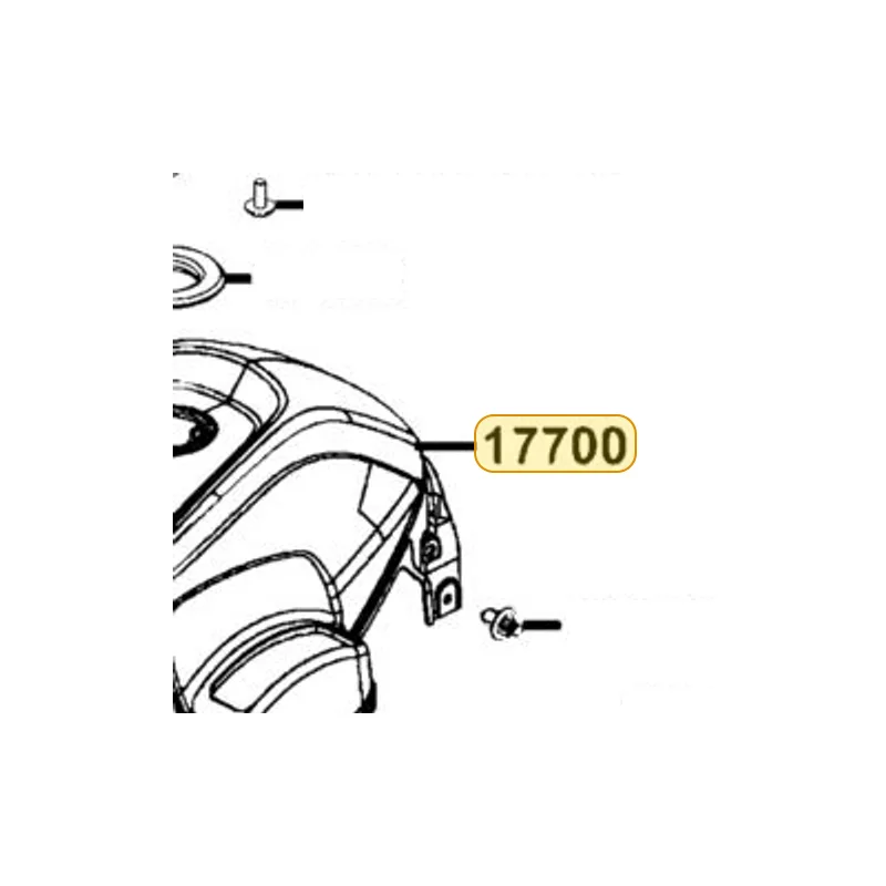 17700-ALD6-E00-HUP COVER TANK — diagram cutout