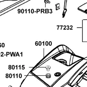 60100-ALC1-E00-C3R FENDER FRONT — diagram cutout