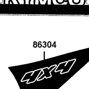 86304-ALC1-M30-T01 STRIE 4X4 L SIDE — diagram cutout