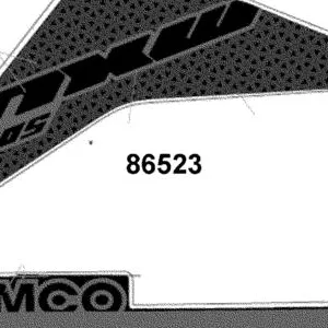 86523-ALC1-M30-T01 STRIPE R FENDER FR — diagram cutout