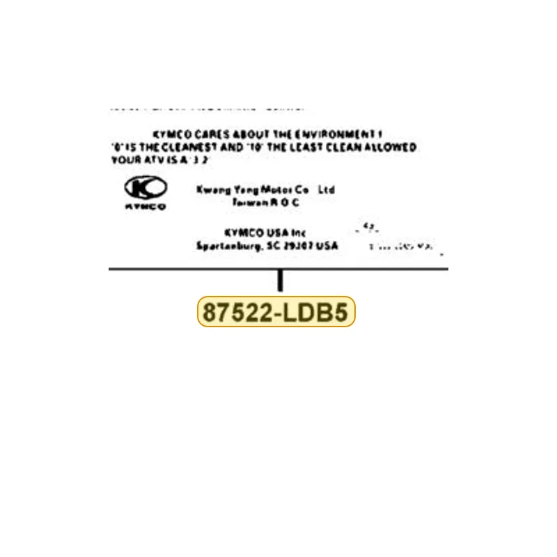 87522-LDB5-M31-T01 USA EPA HANG TAG — diagram cutout