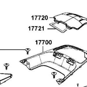 17700-AGA8-E00-EER PANEL STORAGE BOX — diagram cutout