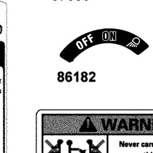 86182-AKG9-EVV-T01 SW LABEL — diagram cutout