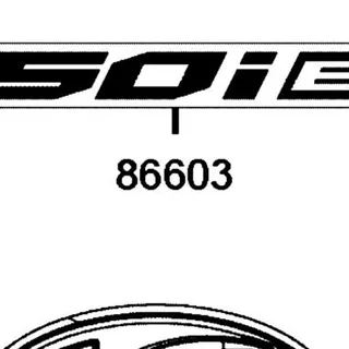 86603-AKG9-M00-T01 STRIPE RR FENDER — diagram cutout