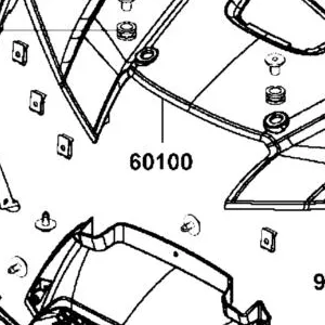 60100-BBC2-600-J2P FENDER FRONT — diagram cutout