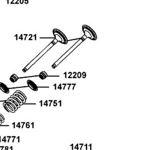 12209-PUA5-E00 Valve Stem Seal 6mm — diagram cutout