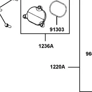 1236A-LKM5-E00 HOLDER CAP ASSY TAPPET ADJUSTER — diagram cutout
