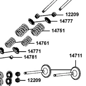 14761-LEH6-E00 SPRING INNER VALVE — diagram cutout