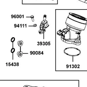 39305-LKM5-E00 HOLDER FUEL INJECTOR — diagram cutout